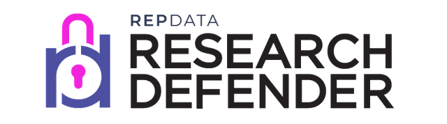 Rep Data's Research Defender logo