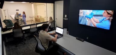 1 way glass + video viewing