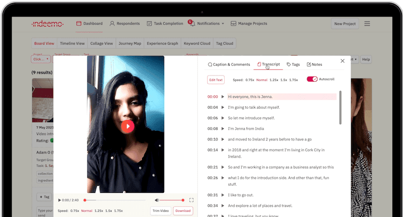 Automated Video Transcription