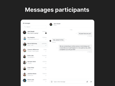 Message Participants