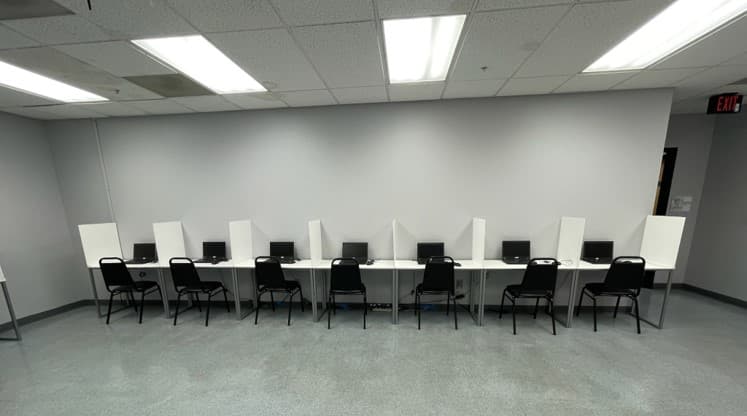 Santa Ana Testing Room