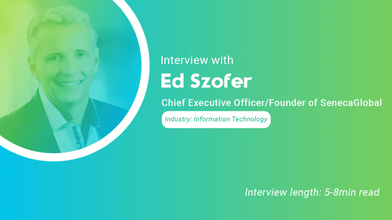Ed Szofer interview