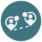 icon of two people chatting