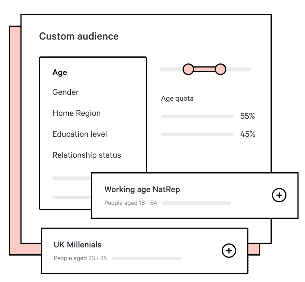 custom audience graphic