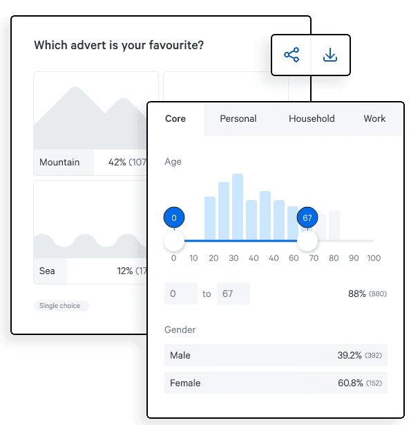which advert is your favorite? graphic